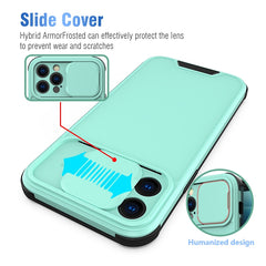 Sliding Camera Cover Design PC + TPU Phone Case