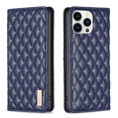 Diamond Lattice Magnetic Leather Flip Phone Case, For iPhone 13 Pro Max, For iPhone 13 Pro, For iPhone 13, For iPhone 12 Pro Max