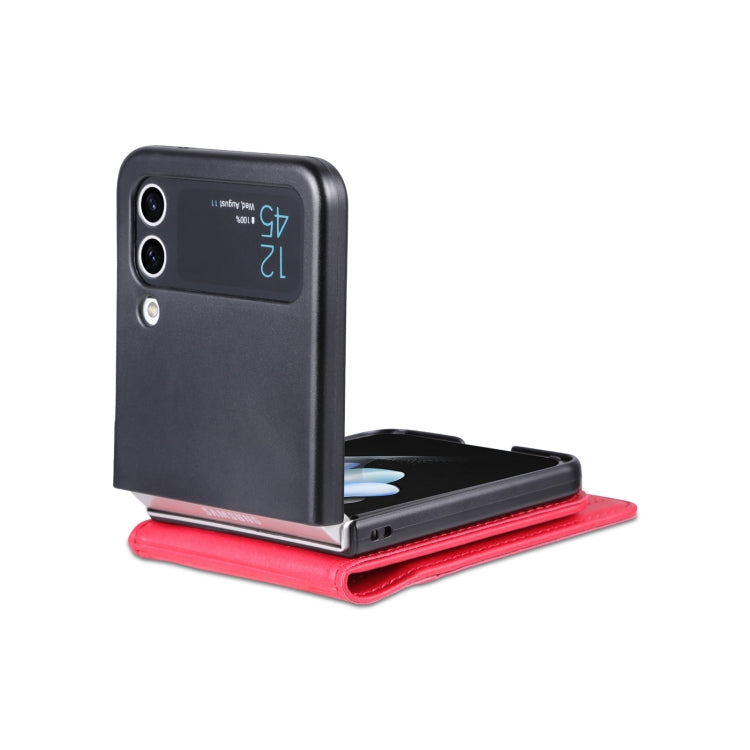 AZNS Magnetic Calf Texture Flip Leather Phone Case, For Samsung Galaxy Z Flip4 5G, For Samsung Galaxy Z Flip3 5G AZNS Magnetic Calf Texture Flip Leather Phone Case, For Samsung Galaxy Z Flip4 5G, For Samsung Galaxy Z Flip3 5G