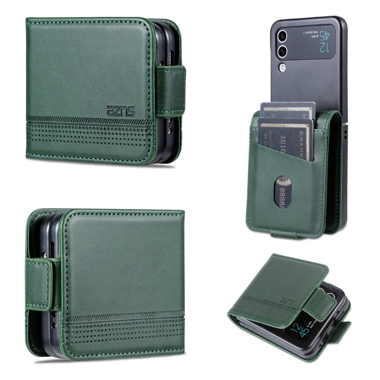 AZNS Magnetic Calf Texture Flip Leather Phone Case, For Samsung Galaxy Z Flip4 5G, For Samsung Galaxy Z Flip3 5G AZNS Magnetic Calf Texture Flip Leather Phone Case, For Samsung Galaxy Z Flip4 5G, For Samsung Galaxy Z Flip3 5G
