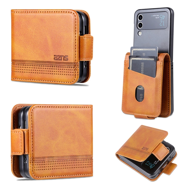AZNS Magnetic Calf Texture Flip Leather Phone Case, For Samsung Galaxy Z Flip4 5G, For Samsung Galaxy Z Flip3 5G AZNS Magnetic Calf Texture Flip Leather Phone Case, For Samsung Galaxy Z Flip4 5G, For Samsung Galaxy Z Flip3 5G
