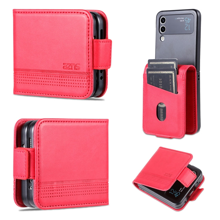 AZNS Magnetic Calf Texture Flip Leather Phone Case, For Samsung Galaxy Z Flip4 5G, For Samsung Galaxy Z Flip3 5G AZNS Magnetic Calf Texture Flip Leather Phone Case, For Samsung Galaxy Z Flip4 5G, For Samsung Galaxy Z Flip3 5G