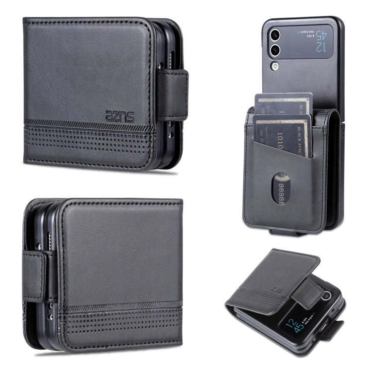 AZNS Magnetic Calf Texture Flip Leather Phone Case, For Samsung Galaxy Z Flip4 5G, For Samsung Galaxy Z Flip3 5G AZNS Magnetic Calf Texture Flip Leather Phone Case, For Samsung Galaxy Z Flip4 5G, For Samsung Galaxy Z Flip3 5G