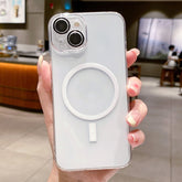 MagSafe PC Transparent Phone Case with Dust Net, For iPhone 14, For iPhone 14 Plus, For iPhone 14 Pro, For iPhone 14 Pro Max, For iPhone 13, For iPhone 13 Pro, For iPhone 13 Pro Max, For iPhone 12, For iPhone 12 Pro, For iPhone 12 Pro Max, For iPhone 1...