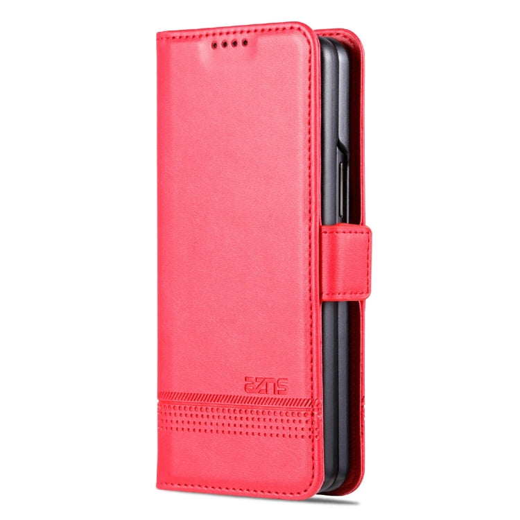 AZNS Magnetic Calf Texture Horizontal Flip Leather Phone Case, For Samsung Galaxy Z Fold3 5G, For Samsung Galaxy Z Fold4 AZNS Magnetic Calf Texture Horizontal Flip Leather Phone Case, For Samsung Galaxy Z Fold3 5G, For Samsung Galaxy Z Fold4