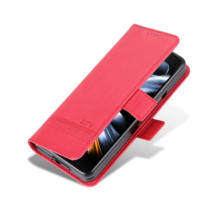 AZNS Magnetic Calf Texture Horizontal Flip Leather Phone Case, For Samsung Galaxy Z Fold3 5G, For Samsung Galaxy Z Fold4 AZNS Magnetic Calf Texture Horizontal Flip Leather Phone Case, For Samsung Galaxy Z Fold3 5G, For Samsung Galaxy Z Fold4