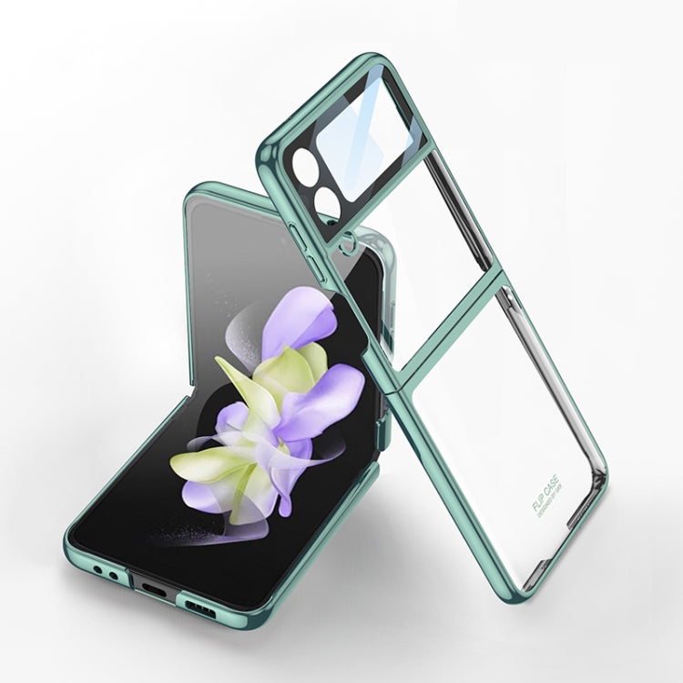 GKK Integrated Electroplating All-inclusive Phone Case, For Samsung Galaxy Z Flip4 GKK Integrated Electroplating All-inclusive Phone Case, For Samsung Galaxy Z Flip4