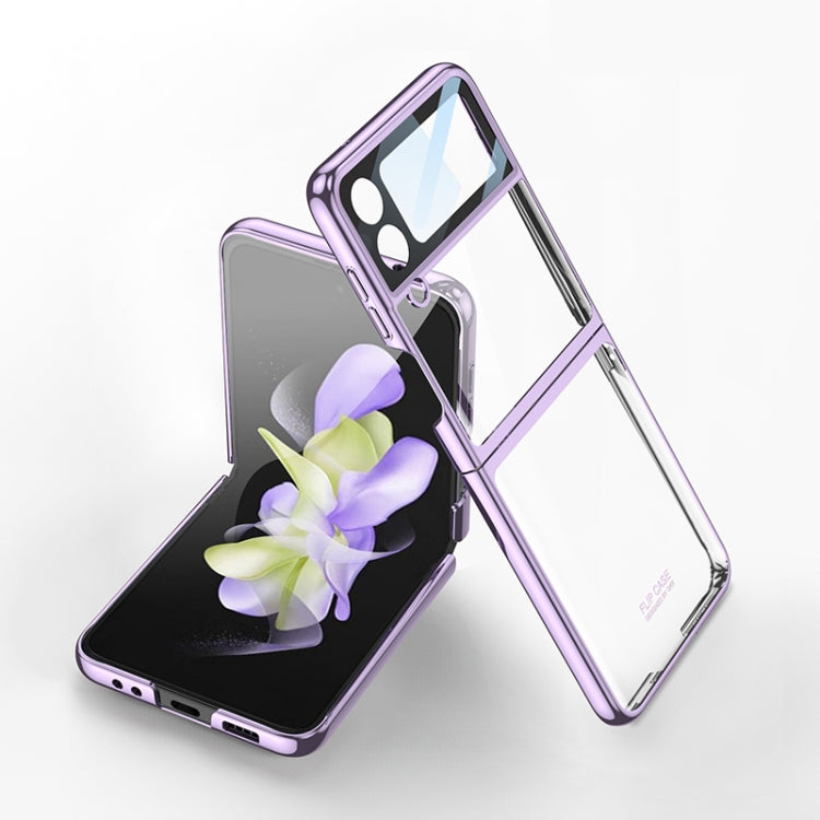 GKK Integrated Electroplating All-inclusive Phone Case, For Samsung Galaxy Z Flip4 GKK Integrated Electroplating All-inclusive Phone Case, For Samsung Galaxy Z Flip4