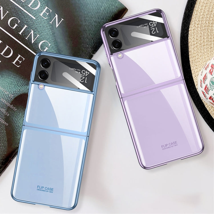 GKK Integrated Electroplating All-inclusive Phone Case, For Samsung Galaxy Z Flip4 GKK Integrated Electroplating All-inclusive Phone Case, For Samsung Galaxy Z Flip4