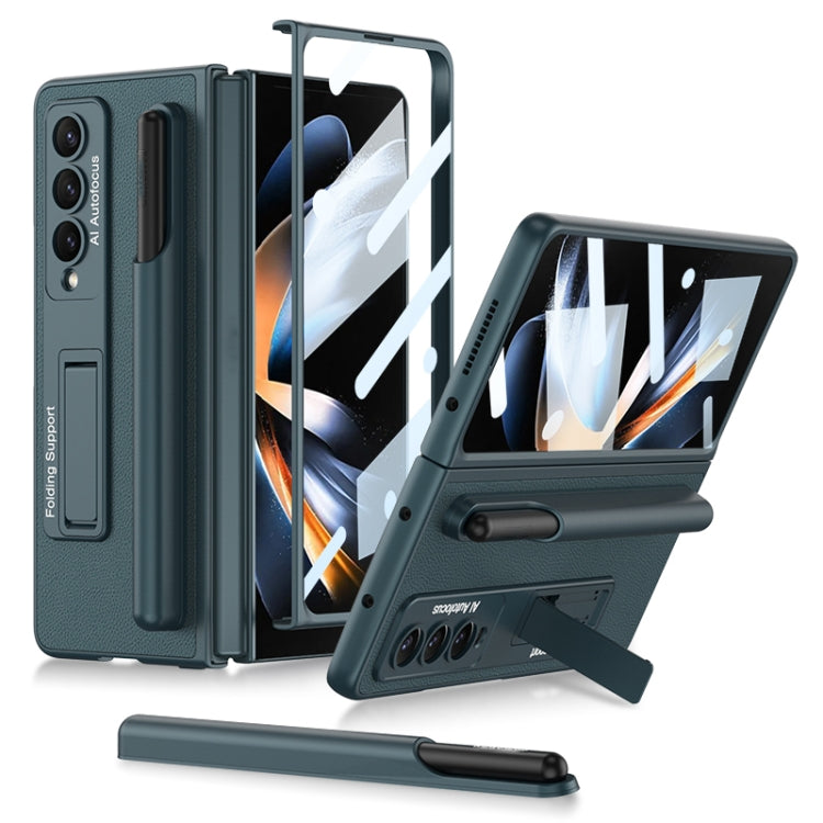 GKK Ultra-thin Shockproof Leather Protective Case with Holder & Pen Slots, For Samsung Galaxy Z Fold4 GKK Ultra-thin Shockproof Leather Protective Case with Holder & Pen Slots, For Samsung Galaxy Z Fold4