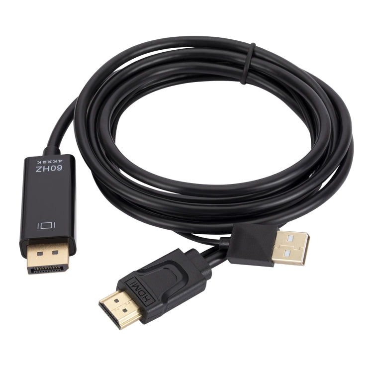 HDMI to USB+DisplayPort Adapter Cable with Power Supply, Length: 1.8m, 180cm HDMI to USB+DisplayPort Adapter Cable with Power Supply, Length: 1.8m, 180cm
