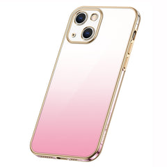 SULADA Iridescence Series Plating Transparent Gradient Phone Case, For iPhone 14, For iPhone 14 Plus, For iPhone 14 Pro, For iPhone 14 Pro Max