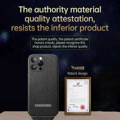 SULADA Famous Artisan Series Litchi Leather PC + TPU Phone Case, For iPhone 14, For iPhone 14 Plus, For iPhone 14 Pro, For iPhone 14 Pro Max