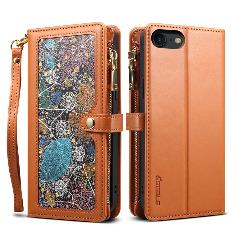 ESEBLE Star Series Lanyard Zipper Wallet RFID Leather Case, For iPhone XR, For iPhone 8 Plus / 7 Plus, For iPhone 6s / 6, For iPhone 6s Plus / 6 Plus ESEBLE Star Series Lanyard Zipper Wallet RFID Leather Case, For iPhone XR, For iPhone 8 Plus / 7 Plus, For iPhone 6s / 6, For iPhone 6s Plus / 6 Plus