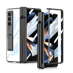 GKK Magnetic Fold Hinge Shockproof Phone Case with Pen Slots, For Samsung Galaxy Z Fold4