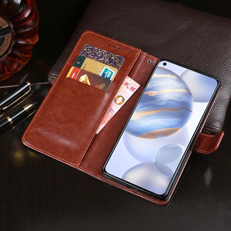 idewei Crazy Horse Texture Horizontal Flip Leather Case with Holder & Card Slots & Wallet idewei Crazy Horse Texture Horizontal Flip Leather Case with Holder & Card Slots & Wallet