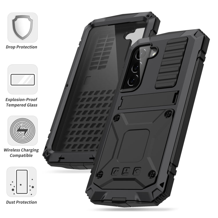 R-JUST Waterproof Dustproof Shockproof Phone Case, For Samsung Galaxy S23 5G, For Samsung Galaxy S23+ 5G, For Samsung Galaxy S23 Ultra 5G R-JUST Waterproof Dustproof Shockproof Phone Case, For Samsung Galaxy S23 5G, For Samsung Galaxy S23+ 5G, For Samsung Galaxy S23 Ultra 5G