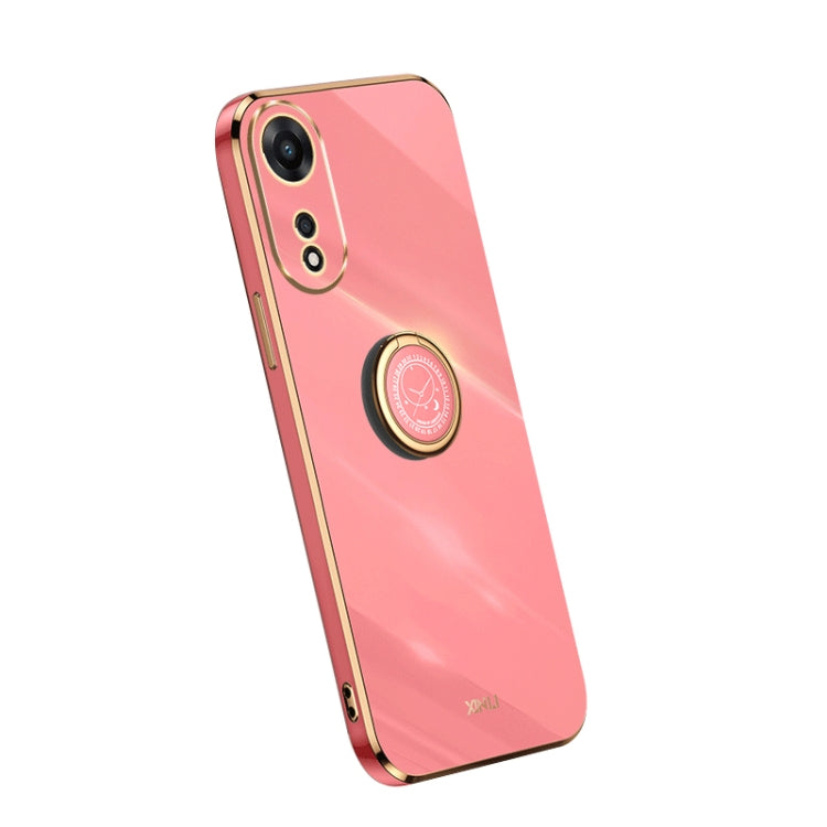 XINLI Straight Edge Electroplate TPU Phone Case with Ring, For OPPO A1 Pro 5G, For Realme 10 4G, For OPPO Reno9 5G XINLI Straight Edge Electroplate TPU Phone Case with Ring, For OPPO A1 Pro 5G, For Realme 10 4G, For OPPO Reno9 5G