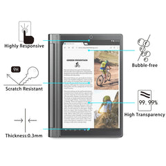 25 PCS For Lenovo Yoga Tab3 Pro-X90Y 10.1 9H 0.3mm Explosion-proof Tempered Glass Film