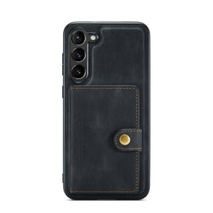 JEEHOOD Retro Magnetic Detachable Wallet Phone Case, For Samsung Galaxy S23 5G, For Samsung Galaxy S23+ 5G, For Samsung Galaxy S23 Ultra 5G