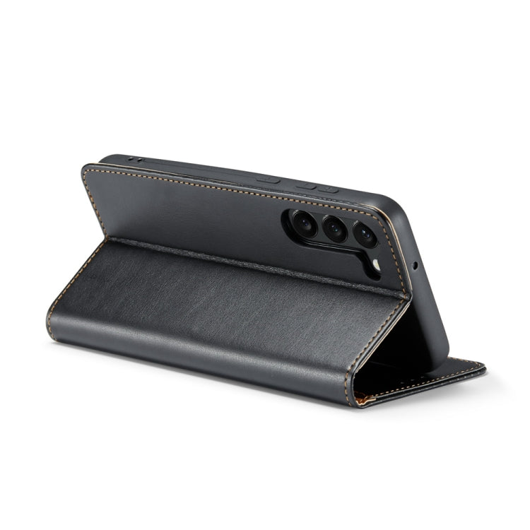 Fierre Shann PU Genuine Leather Texture Leather Phone Case, For Samsung Galaxy S23+ 5G, For Samsung Galaxy S23 Ultra 5G Fierre Shann PU Genuine Leather Texture Leather Phone Case, For Samsung Galaxy S23+ 5G, For Samsung Galaxy S23 Ultra 5G