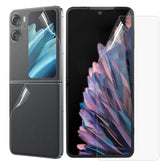 3 in 1 Full Screen Protector Explosion-proof Hydrogel Film, For OPPO Find N2 Flip(Back+Front)