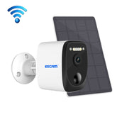 ESCAM QF370 3MP Cloud Storage PT WIFI Solar Panel IP Camera with PIR Alarm Support Night Vision & Two Way Audio, QF370