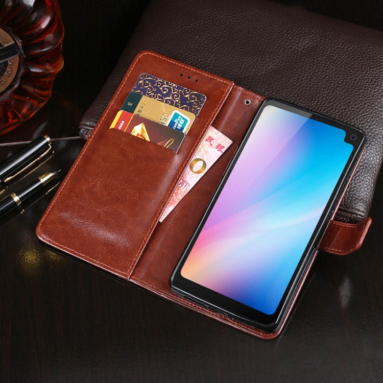 idewei Crazy Horse Texture Horizontal Flip Leather Case with Holder & Card Slots & Wallet, For Blackview BV6100, For Blackview R7 idewei Crazy Horse Texture Horizontal Flip Leather Case with Holder & Card Slots & Wallet, For Blackview BV6100, For Blackview R7