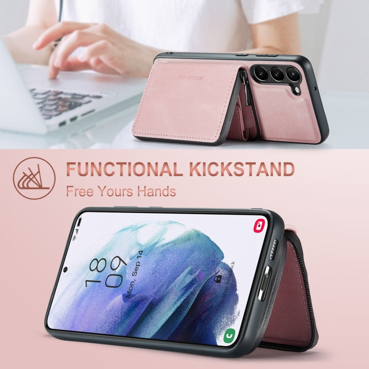 JEEHOOD Magnetic Zipper Horizontal Flip Leather Phone Case, For Samsung Galaxy S24+ 5G, For Samsung Galaxy S24 5G, For Samsung Galaxy S23 Ultra 5G, For Samsung Galaxy A53 5G JEEHOOD Magnetic Zipper Horizontal Flip Leather Phone Case, For Samsung Galaxy S24+ 5G, For Samsung Galaxy S24 5G, For Samsung Galaxy S23 Ultra 5G, For Samsung Galaxy A53 5G