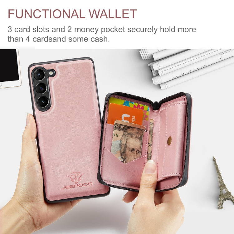JEEHOOD Magnetic Zipper Horizontal Flip Leather Phone Case, For Samsung Galaxy S24+ 5G, For Samsung Galaxy S24 5G, For Samsung Galaxy S23 Ultra 5G, For Samsung Galaxy A53 5G JEEHOOD Magnetic Zipper Horizontal Flip Leather Phone Case, For Samsung Galaxy S24+ 5G, For Samsung Galaxy S24 5G, For Samsung Galaxy S23 Ultra 5G, For Samsung Galaxy A53 5G