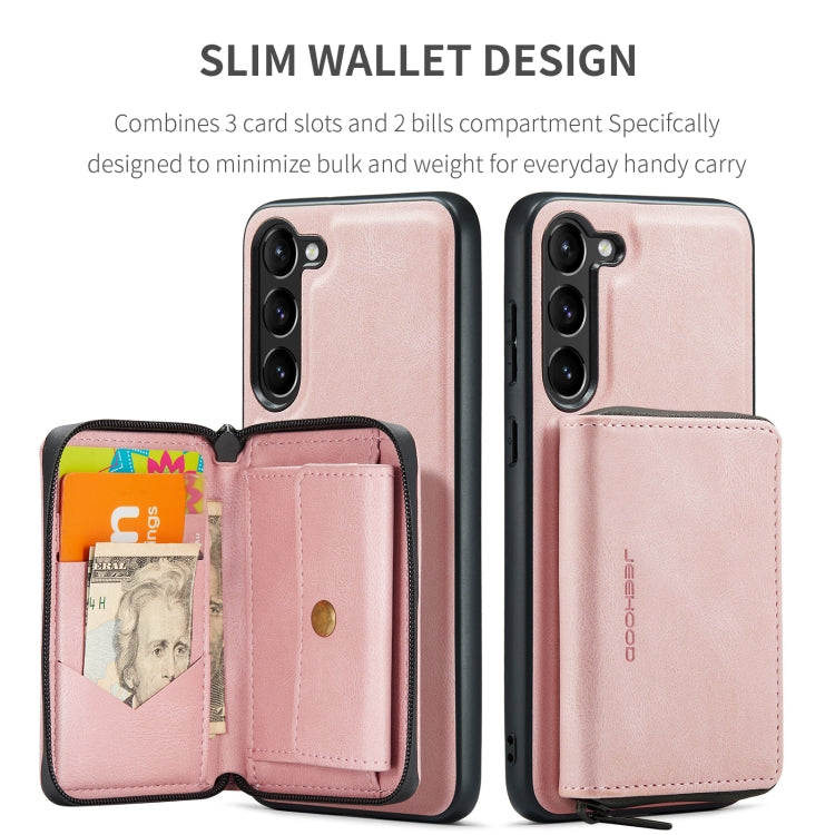 JEEHOOD Magnetic Zipper Horizontal Flip Leather Phone Case, For Samsung Galaxy S24+ 5G, For Samsung Galaxy S24 5G, For Samsung Galaxy S23 Ultra 5G, For Samsung Galaxy A53 5G JEEHOOD Magnetic Zipper Horizontal Flip Leather Phone Case, For Samsung Galaxy S24+ 5G, For Samsung Galaxy S24 5G, For Samsung Galaxy S23 Ultra 5G, For Samsung Galaxy A53 5G