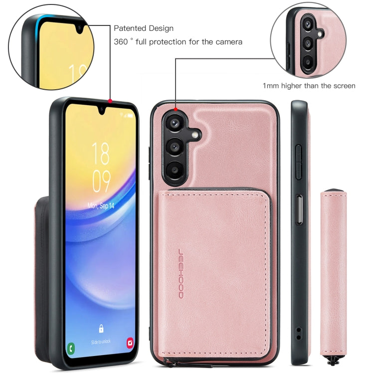 JEEHOOD Magnetic Zipper Horizontal Flip Leather Phone Case, For Samsung Galaxy A15 5G, For Samsung Galaxy A55 5G, For Samsung Galaxy A35 5G, For Samsung Galaxy S24 Ultra 5G JEEHOOD Magnetic Zipper Horizontal Flip Leather Phone Case, For Samsung Galaxy A15 5G, For Samsung Galaxy A55 5G, For Samsung Galaxy A35 5G, For Samsung Galaxy S24 Ultra 5G