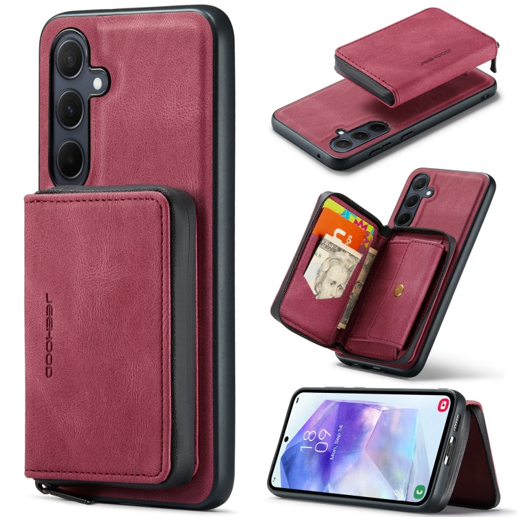 JEEHOOD Magnetic Zipper Horizontal Flip Leather Phone Case, For Samsung Galaxy A15 5G, For Samsung Galaxy A55 5G, For Samsung Galaxy A35 5G, For Samsung Galaxy S24 Ultra 5G JEEHOOD Magnetic Zipper Horizontal Flip Leather Phone Case, For Samsung Galaxy A15 5G, For Samsung Galaxy A55 5G, For Samsung Galaxy A35 5G, For Samsung Galaxy S24 Ultra 5G