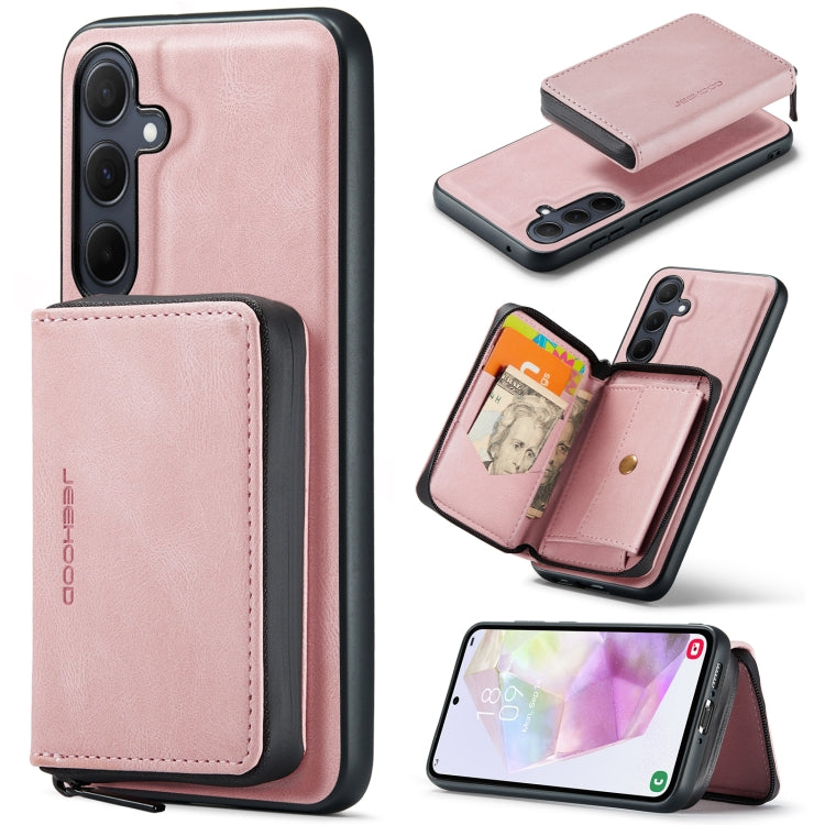 JEEHOOD Magnetic Zipper Horizontal Flip Leather Phone Case, For Samsung Galaxy A15 5G, For Samsung Galaxy A55 5G, For Samsung Galaxy A35 5G, For Samsung Galaxy S24 Ultra 5G JEEHOOD Magnetic Zipper Horizontal Flip Leather Phone Case, For Samsung Galaxy A15 5G, For Samsung Galaxy A55 5G, For Samsung Galaxy A35 5G, For Samsung Galaxy S24 Ultra 5G
