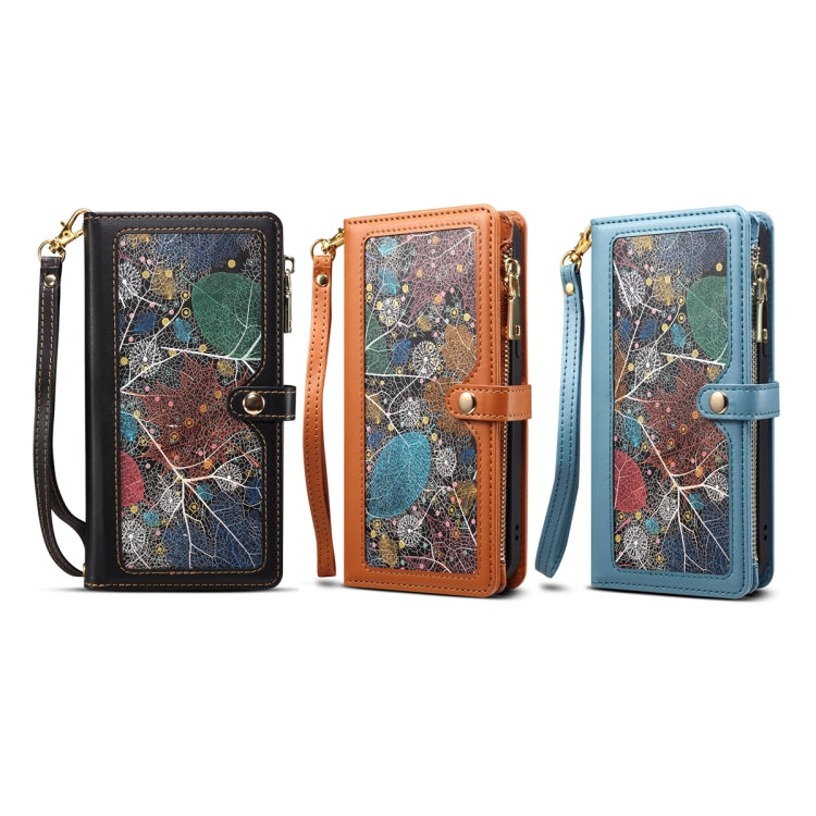 ESEBLE Star Series Lanyard Zipper Wallet RFID Leather Case, For Samsung Galaxy A54 5G, For Samsung Galaxy A14 5G ESEBLE Star Series Lanyard Zipper Wallet RFID Leather Case, For Samsung Galaxy A54 5G, For Samsung Galaxy A14 5G
