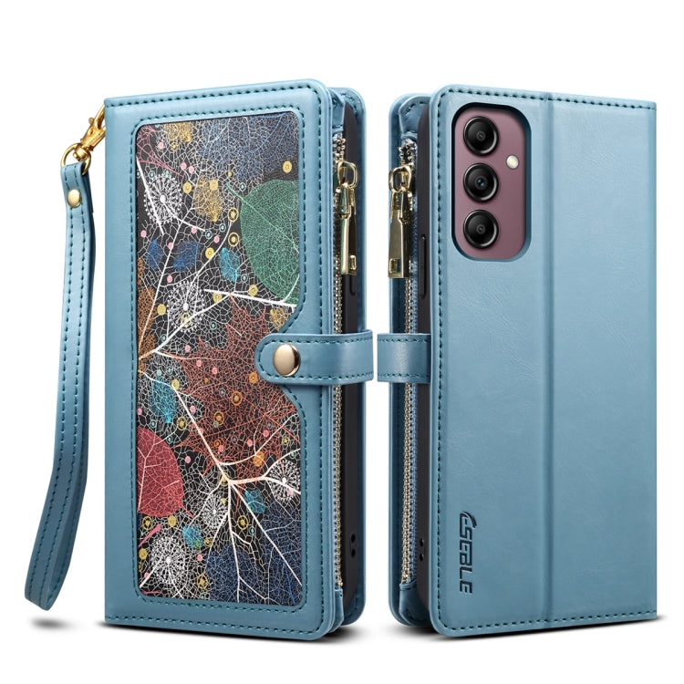 ESEBLE Star Series Lanyard Zipper Wallet RFID Leather Case, For Samsung Galaxy A54 5G, For Samsung Galaxy A14 5G ESEBLE Star Series Lanyard Zipper Wallet RFID Leather Case, For Samsung Galaxy A54 5G, For Samsung Galaxy A14 5G