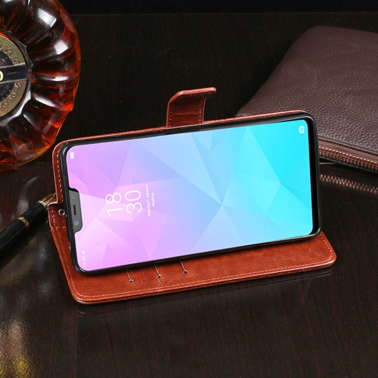 idewei Crazy Horse Texture Horizontal Flip Leather Case with Holder & Card Slots & Wallet, For OPPO Realme 2, For OPPO Realme 3, For OPPO Realme 5 / Realme 5s idewei Crazy Horse Texture Horizontal Flip Leather Case with Holder & Card Slots & Wallet, For OPPO Realme 2, For OPPO Realme 3, For OPPO Realme 5 / Realme 5s