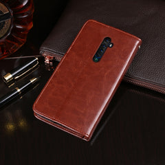 idewei Crazy Horse Texture Horizontal Flip Leather Case with Holder & Card Slots & Wallet, For OPPO Reno2, For OPPO Realme 3 Pro, For OPPO Realme 5 Pro