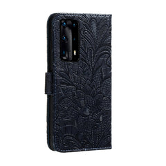 Lace Flower Embossing Pattern Horizontal Flip Leather Case , with Holder & Card Slots & Wallet & Photo Frame & Lanyard, For Huawei P40 Pro Plus, For Huawei Honor 30, For Huawei Honor 30 Pro, For Huawei Honor 30S