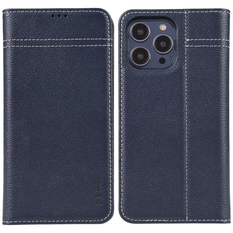 GEBEI Top-grain Horizontal Flip Leather Phone Case, For iPhone 14 Pro Max, For iPhone 14 Pro, For iPhone 14, For iPhone 14 Plus, For iPhone 13 Pro Max, For iPhone 13 Pro GEBEI Top-grain Horizontal Flip Leather Phone Case, For iPhone 14 Pro Max, For iPhone 14 Pro, For iPhone 14, For iPhone 14 Plus, For iPhone 13 Pro Max, For iPhone 13 Pro