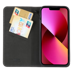 GEBEI Top-grain Horizontal Flip Leather Phone Case