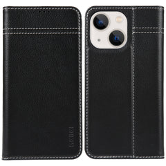 GEBEI Top-grain Horizontal Flip Leather Phone Case