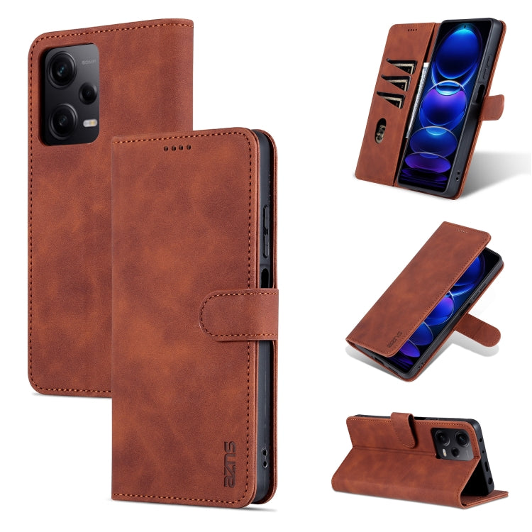 AZNS Skin Feel Calf Texture Flip Leather Phone Case, For Xiaomi Redmi Note 12 5G Global, For Xiaomi Redmi Note 12 Pro 5G Global, For Xiaomi Redmi Note 12 Pro+ 5G Global AZNS Skin Feel Calf Texture Flip Leather Phone Case, For Xiaomi Redmi Note 12 5G Global, For Xiaomi Redmi Note 12 Pro 5G Global, For Xiaomi Redmi Note 12 Pro+ 5G Global