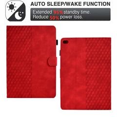 Funda inteligente de cuero con relieve de rombos para iPad 9.7 2017/2018/Air/Air 2, para iPad 9.7 2017/2018/Air/Air 2