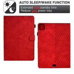 Funda inteligente de cuero con relieve de rombos para iPad Pro 11 2018/2020/2021, para iPad Pro 11 2018/2020/2021