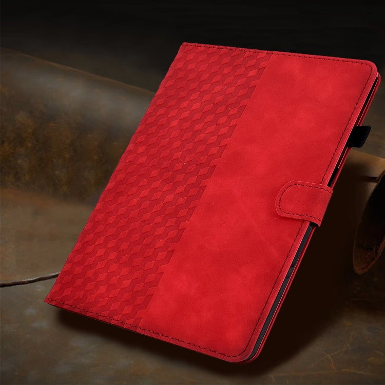 Funda inteligente de cuero con relieve de rombos para Samsung Galaxy Tab S7 T870/S8 X700, para Samsung Galaxy Tab S7 T870/S8 X700 Funda inteligente de cuero con relieve de rombos para Samsung Galaxy Tab S7 T870/S8 X700, para Samsung Galaxy Tab S7 T870/S8 X700