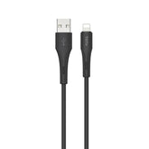 Silicone Data Cable, Length:1m, USB to 8 Pin, USB to Type-C