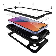 Funda para teléfono resistente al agua y de cuerpo completo RedPepper Wolf 360, para iPhone 14, para iPhone 14 Plus, para iPhone 14 Pro, para iPhone 14 Pro Max