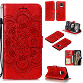 Mandala Embossing Pattern Horizontal Flip PU Leather Case with Holder & Card Slots & Walle & Lanyard, For Xiaomi Redmi Note 9S