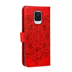 Mandala Embossing Pattern Horizontal Flip PU Leather Case with Holder & Card Slots & Walle & Lanyard, For Xiaomi Redmi Note 9S